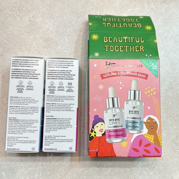 [GREAT DEAL] It cosmetics serum solutions duo + anti-aging cleansing - Picture 4 of 9